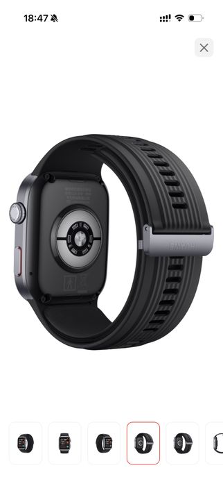 Смарт-часы Huawei Watch D2 48 мм черный