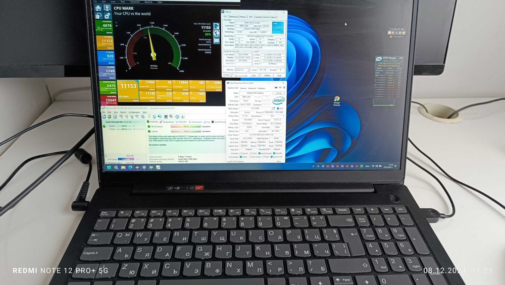 Lenovo V15 G3 IAP - Intel® Core™ i3-1215U - 1TB SSD WD Red - 20GB рам
