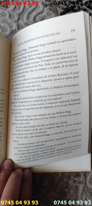 carte carti ocolul pamantului in optzeci de zile lules verne cartonata