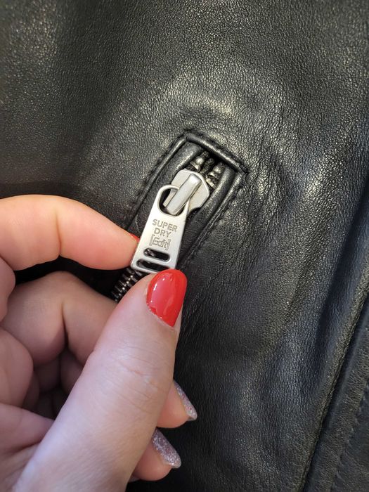 Дамско кожено яке Superdry