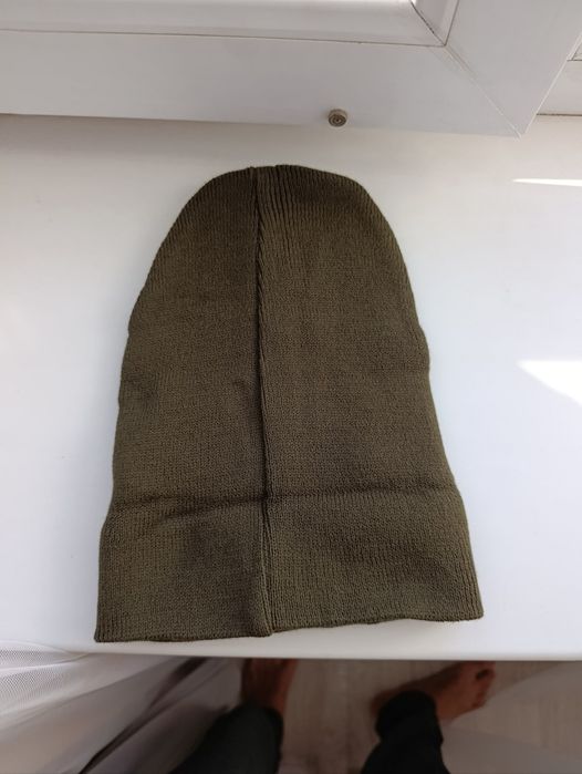 Тёплая шапка (цвета хаки)