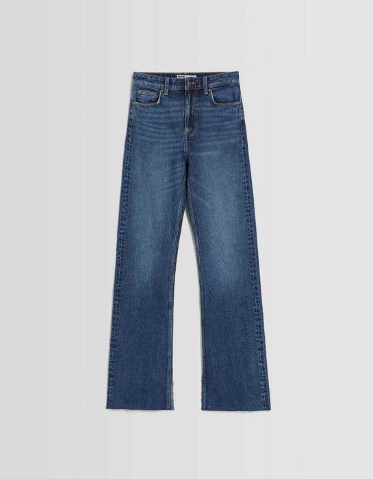 Джинсы с разрезами Bershka из США