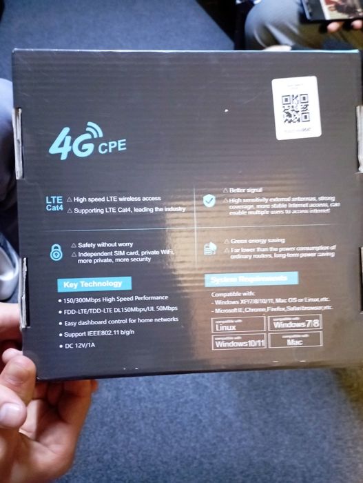 WiFi router sim kartali