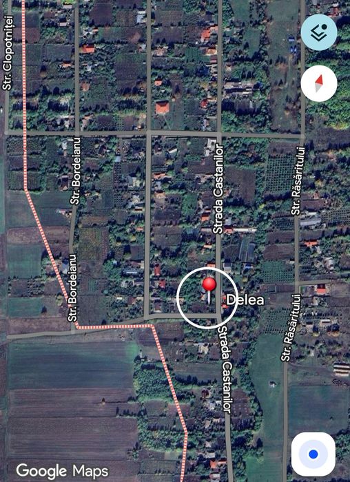 Casă bătrânească - 3,336 m2 Teren - Delea - Vaslui