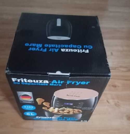 Friteuza cu aer cald Air Fryer bonus carte 20 retete