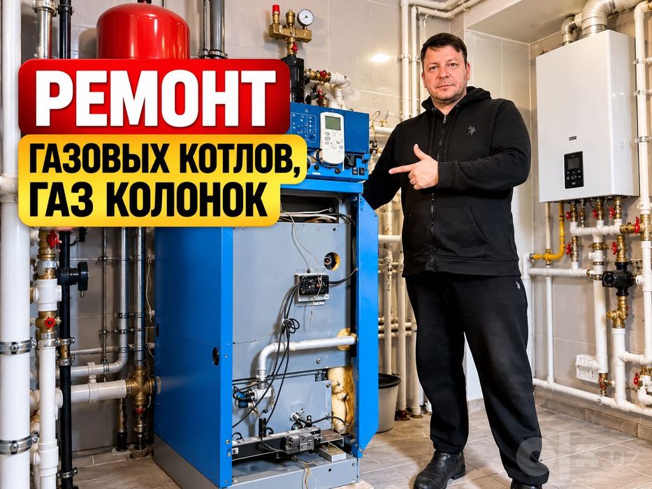 Ремонт газовых котлов ремонт газовых колонок