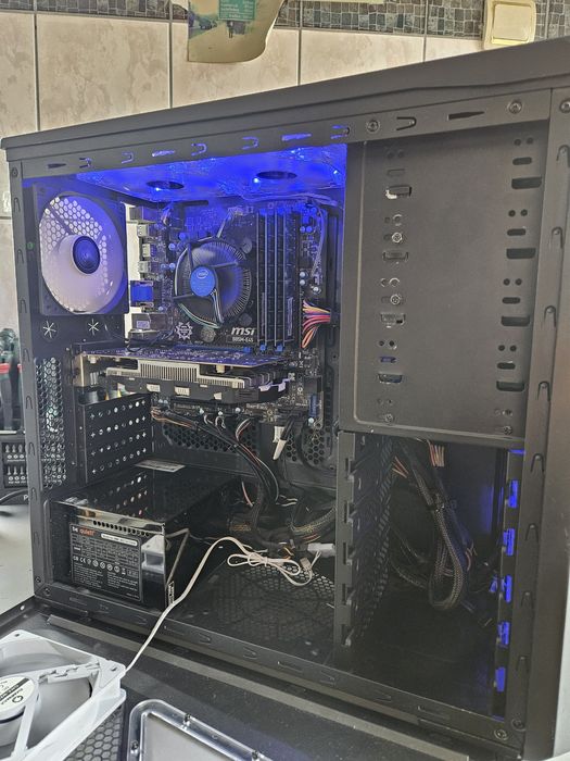 Unitate PC Gaming i7 4790 video 4GB GTX 1050TI 16GB RAM SSD