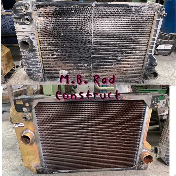 Reparatii radiatoare Buldoexcavator Caterpillar Komatsu JCB Case