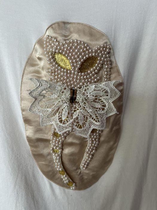 Дамска тениска от Италия с перли р-р Л