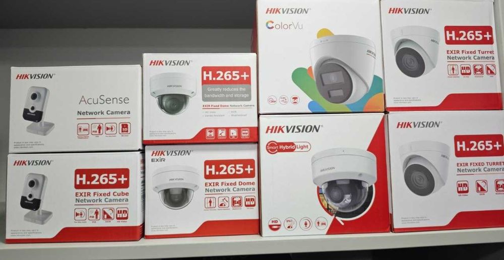 IP камера HIKVISION для офисов, заводов, квартир