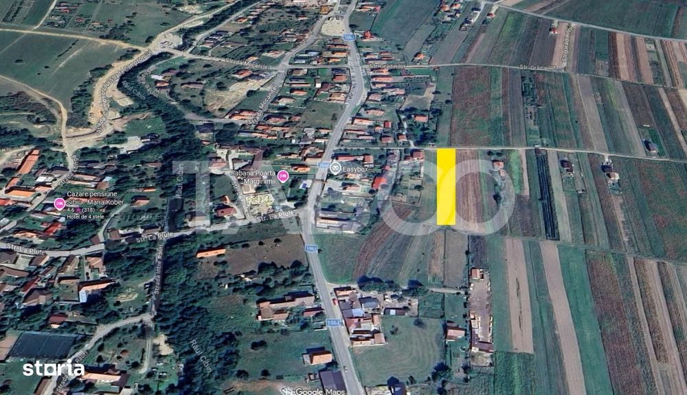 Oportunitate investitie Teren de vanzare 2021 mp Gura Raului Sibiu