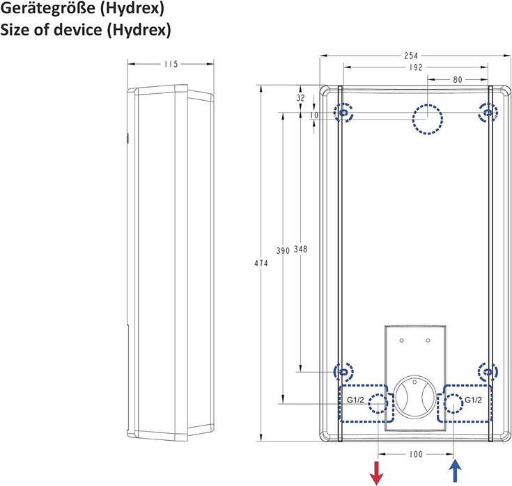 Încălzitor de apă instantaneu Thermoflow Hydrex 24 kW hidraulic 400 V