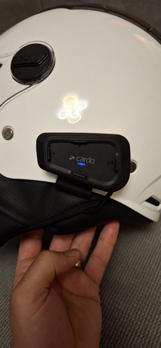 Casca open face CGM 116 Air + intercom Cardo