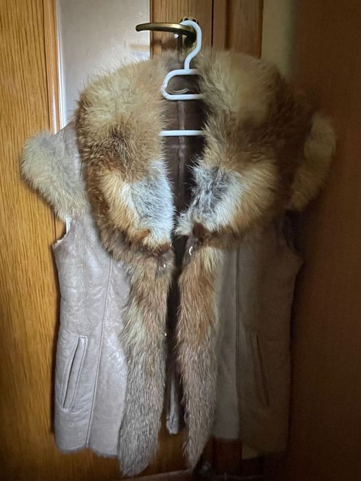 Cojocel miel cu blana de vulpe