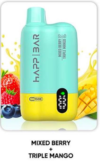 Vape Happ Bar 150 000 Puffs 2 arome