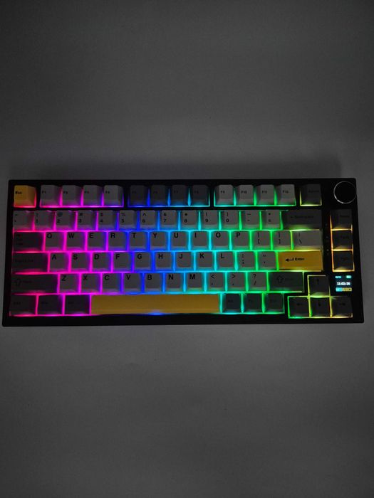 Tastatura Mecanica Wireless Ajazz AK820 Pro 75% - Ecran TFT & Knob