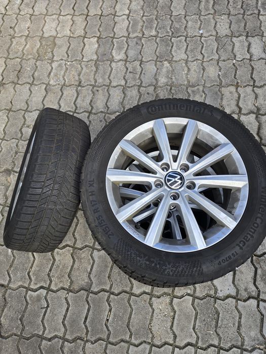 Jante+Anvelope  5x112 Volkswagen Passat/Golf Iarna 215 55 R17