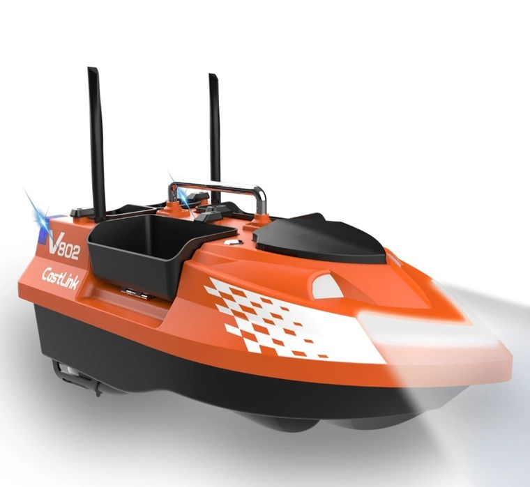 Лодка за захранка Flytec V802 подарък сак за лодка,зарядно 12v,1ч.перк