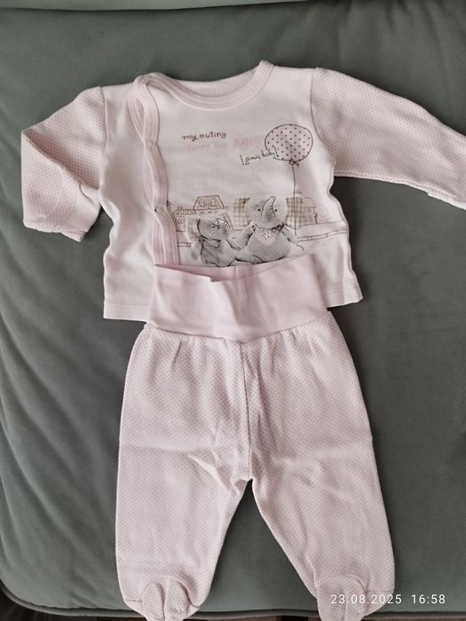 7 комплекта дрешки за момиче 0-3 месеца