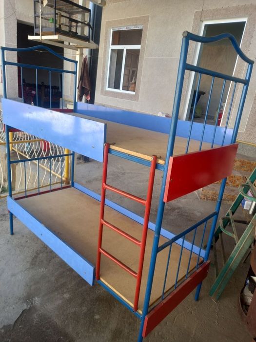 детский кровать двухэтажный, bolalar kravati, 2 та медицинский кушетка