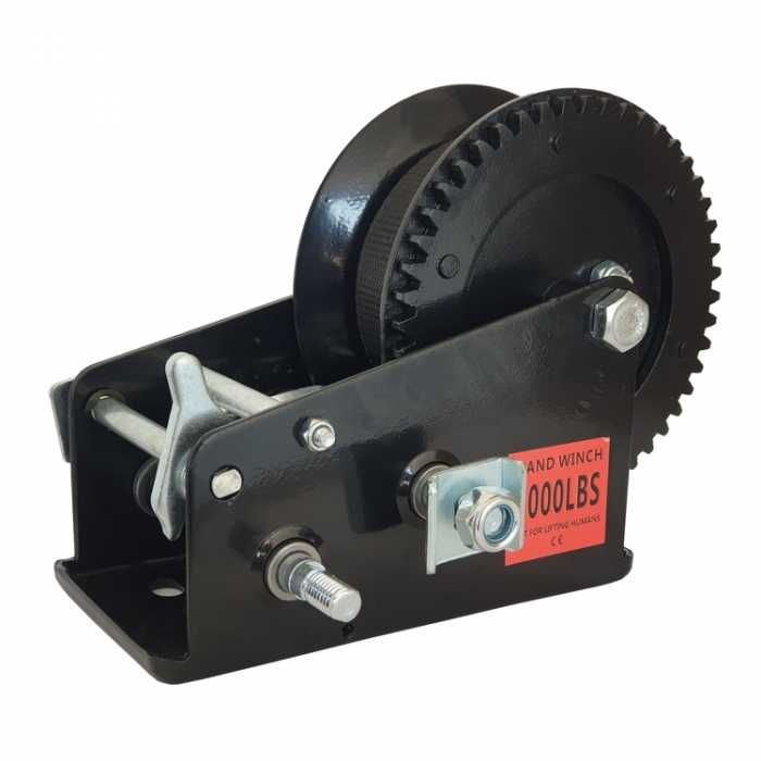 Ръчна лебедка с текстилно въже - 3000LBS 1350кг.