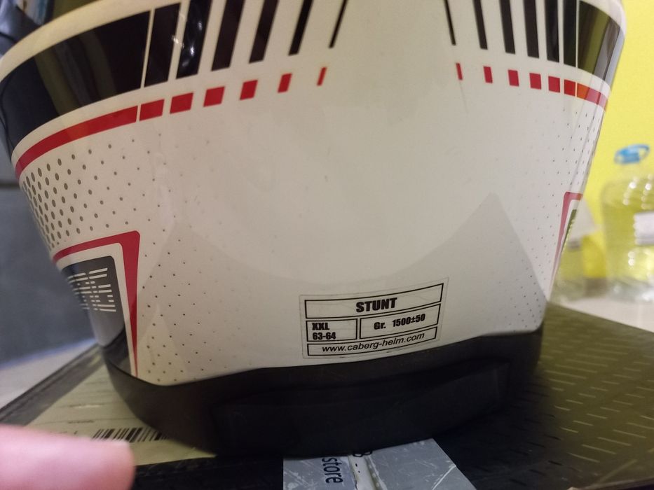Каска - Caberg Stunt Blade white Black red