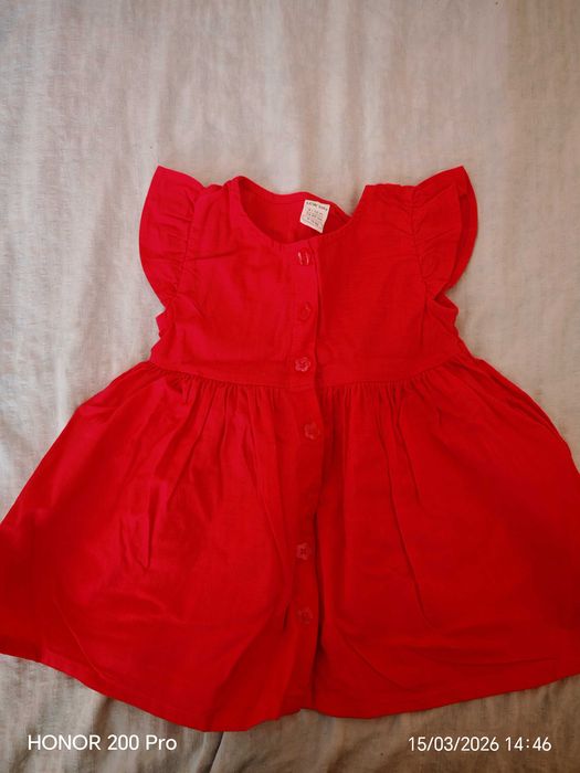 Бебешки летни дрехи за момиче 68/74