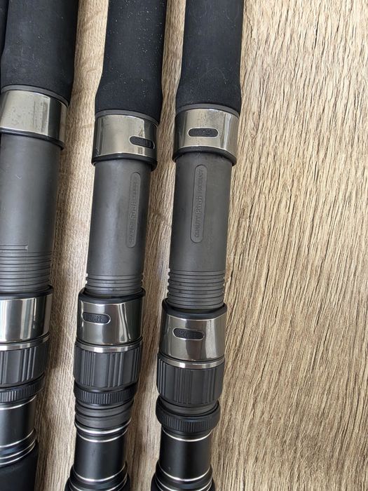 Set 4 lansete barca/Delta/somn  Penn Carnage 20lb