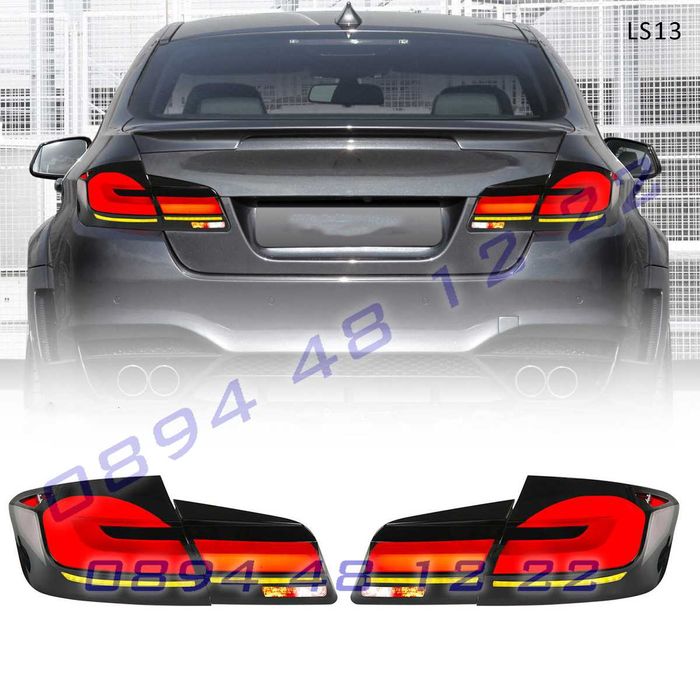 Тунинг задни стопове BMW 5 F10 11-17 визия G серия лед бмв ф10