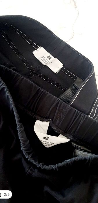 Pantaloni H&M (2 buc) pentru fete 9-10 ani