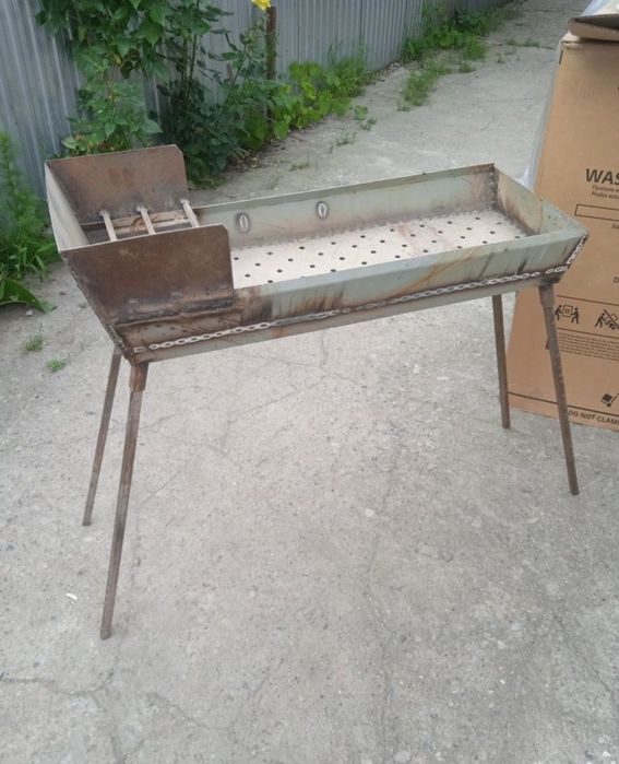 Мангал со сьемными ножками