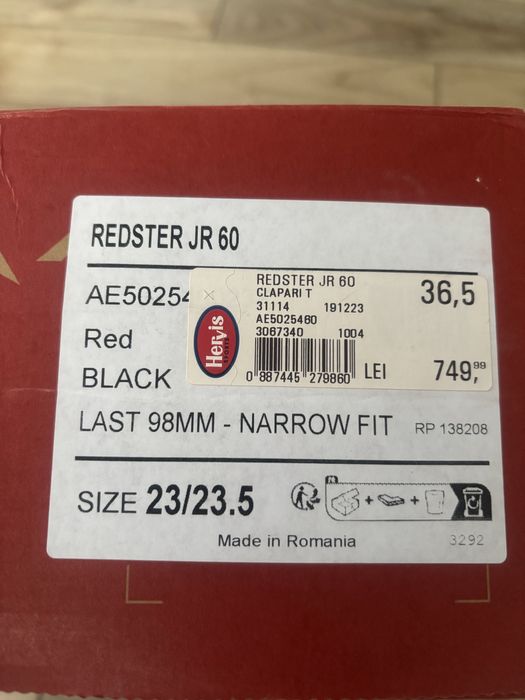 Clapari copii Atomic Redster JR 60 23-23,5 (36,5)