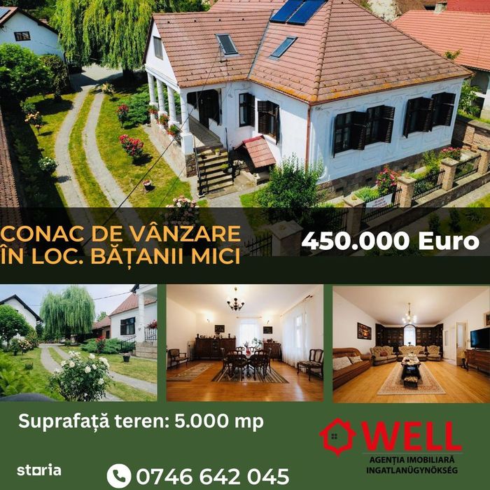 Conac de vânzare  în loc. Bățanii Mici