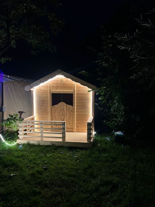 Locuri de joacă pentru copii, căsuța de grădină pentru exterior