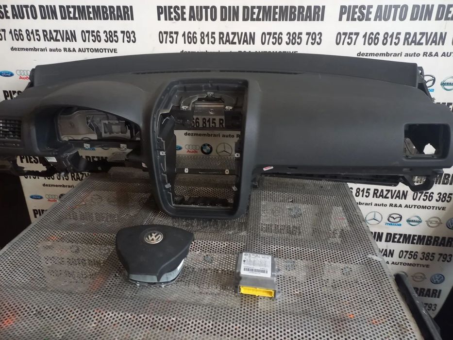 Plansa Bord Kit Airbag Vw Golf 5 Combi Break Variant Jetta Volan Stanga Europa Motor 1.4 Tsi CAX Cu