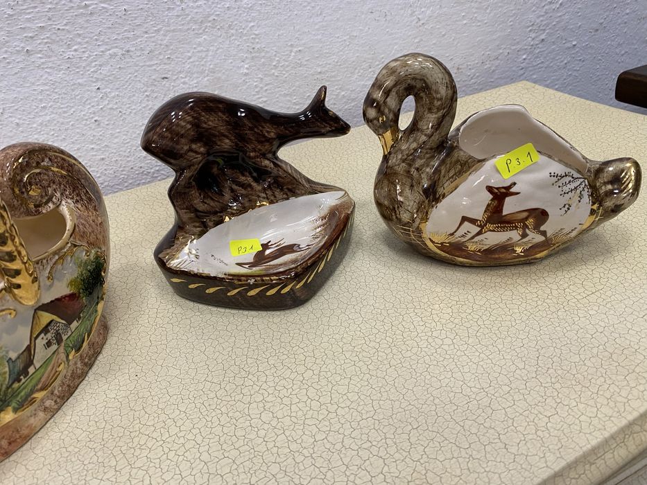 Троен сет от порцелан белгийско производство