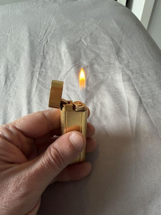 Запалка Cartier позлатена