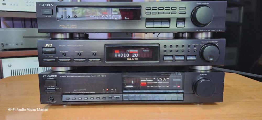 Tuner Jvs FX-572R , Kenwood KT-1100D , Sony ST-S211