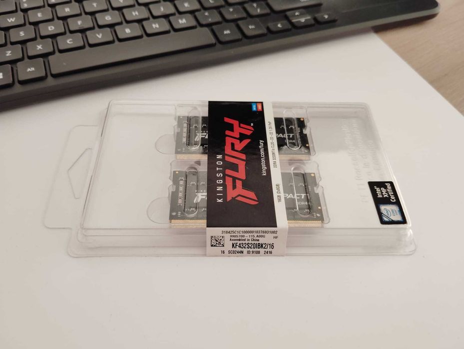 Memorie laptop Kingston FURY Impact 16Gb (2x 8GB) - DDR 4 / 3200 MT/s