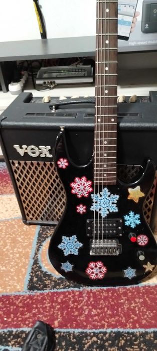 Chitara electrica cu cub chitara vox 50w