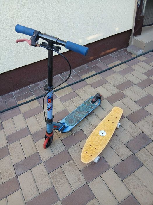 Pachet 2 mașinuțe cu viteze, copii, trotineta, pennyboard