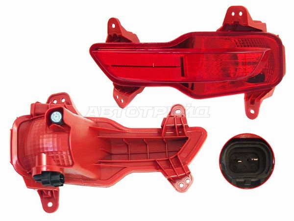 Фонарь в задний бампер Kia Rio x-line