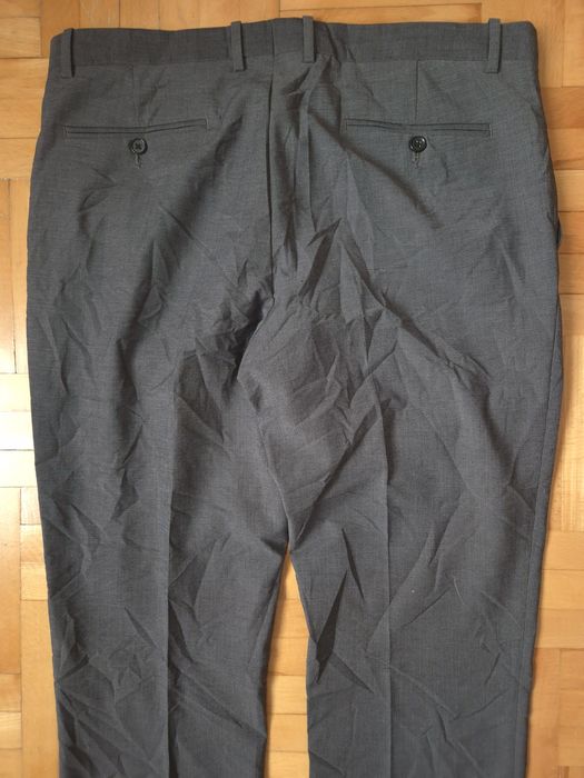 Pantaloni eleganți H&M Regular Fit, Gri, Bărbați - 54 (38R)