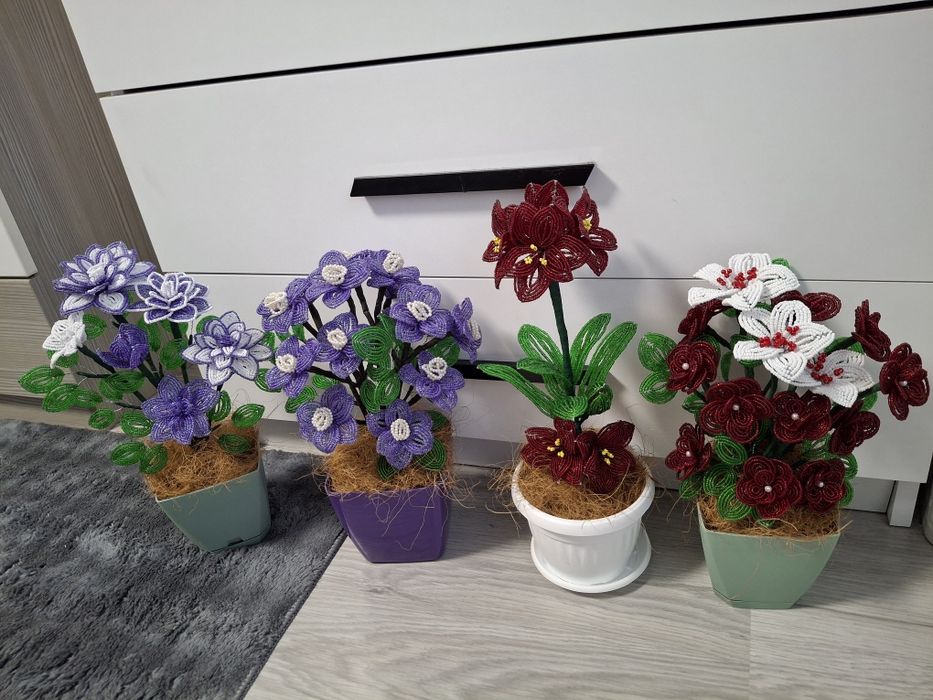 Цветя от мъниста