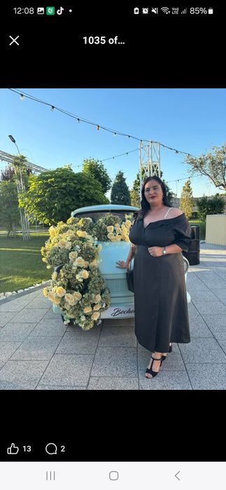 Rochie de seara material foarte bun în stare excelenta