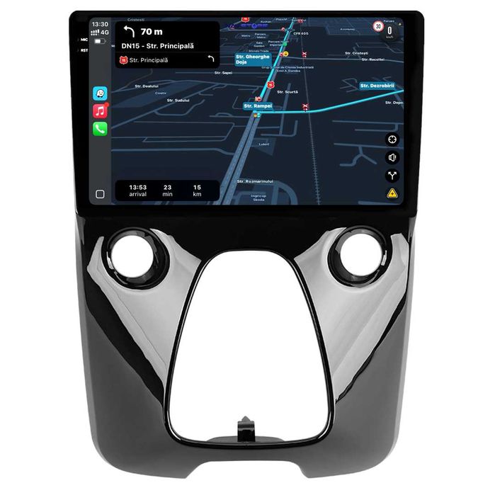 Navigatie Dedicata Peugeot 108 (2014-2022), 9Inch, Carplay