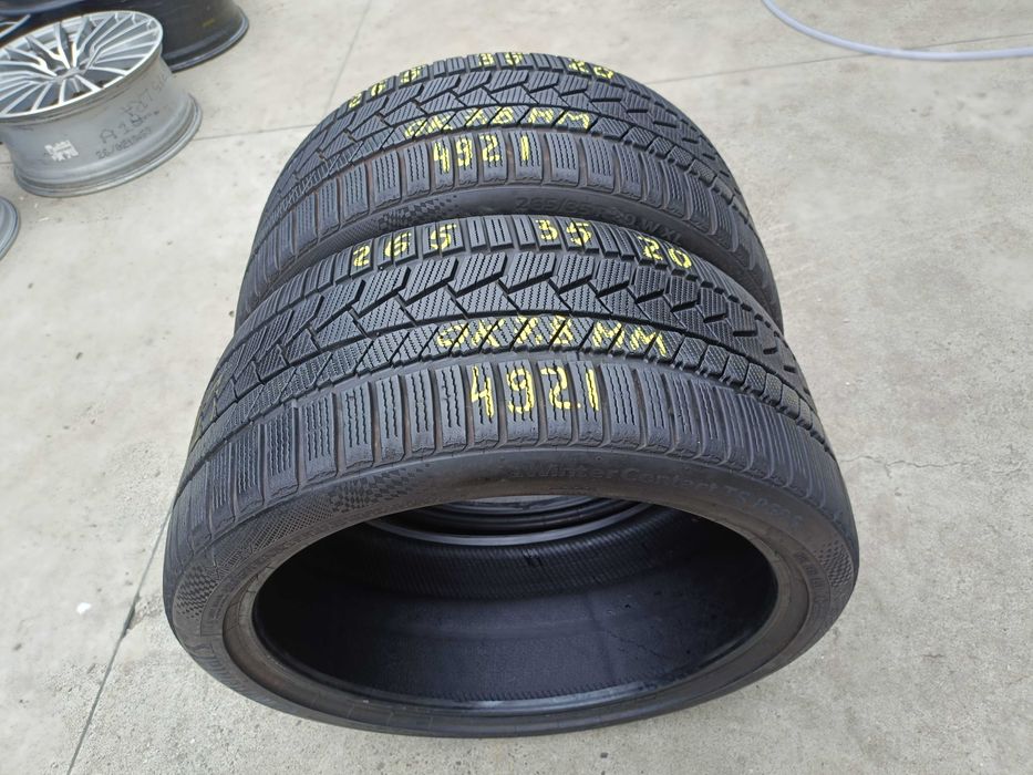 Doua anvelope iarna 265 35 20 continental wintercontact TS 860S 7,8 mm