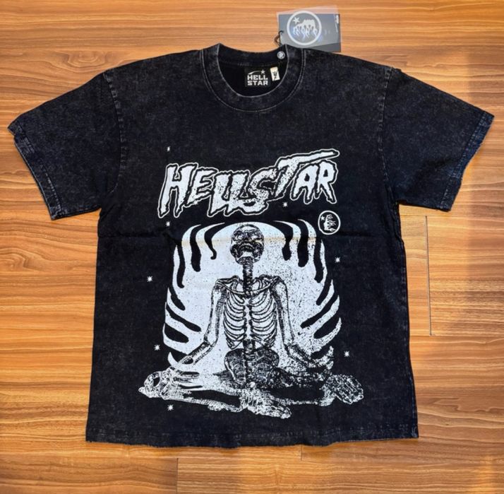 Tricou Hellstar Inner Peace Skeleton - Marimea S - Nou