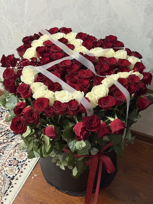 цветы огромные Алматы