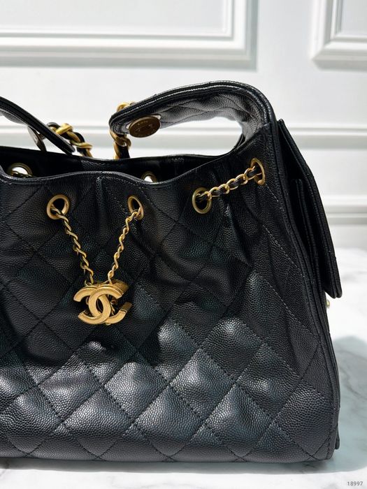 CHANEL Small 25 Bag Black
